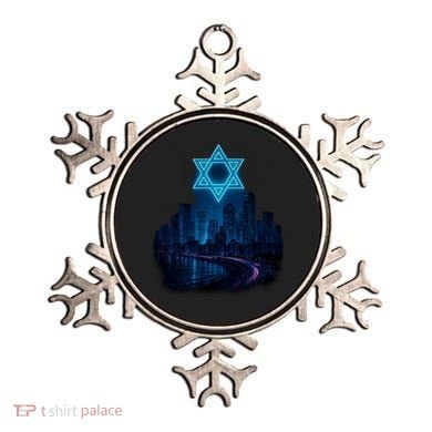 Tel Aviv Neon Futuristic Ornament