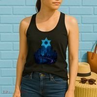 Tel Aviv Neon Futuristic Women's Tank Top thumb 2