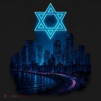 Tel Aviv Neon Futuristic Women's Tank Top thumb 5