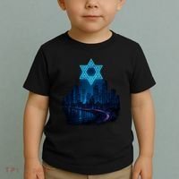 Tel Aviv Neon Futuristic Toddler T-Shirt thumb 2