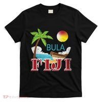 Tourist And Native Fiji Bula Vintage Grunge Vacation T-Shirt thumb 0