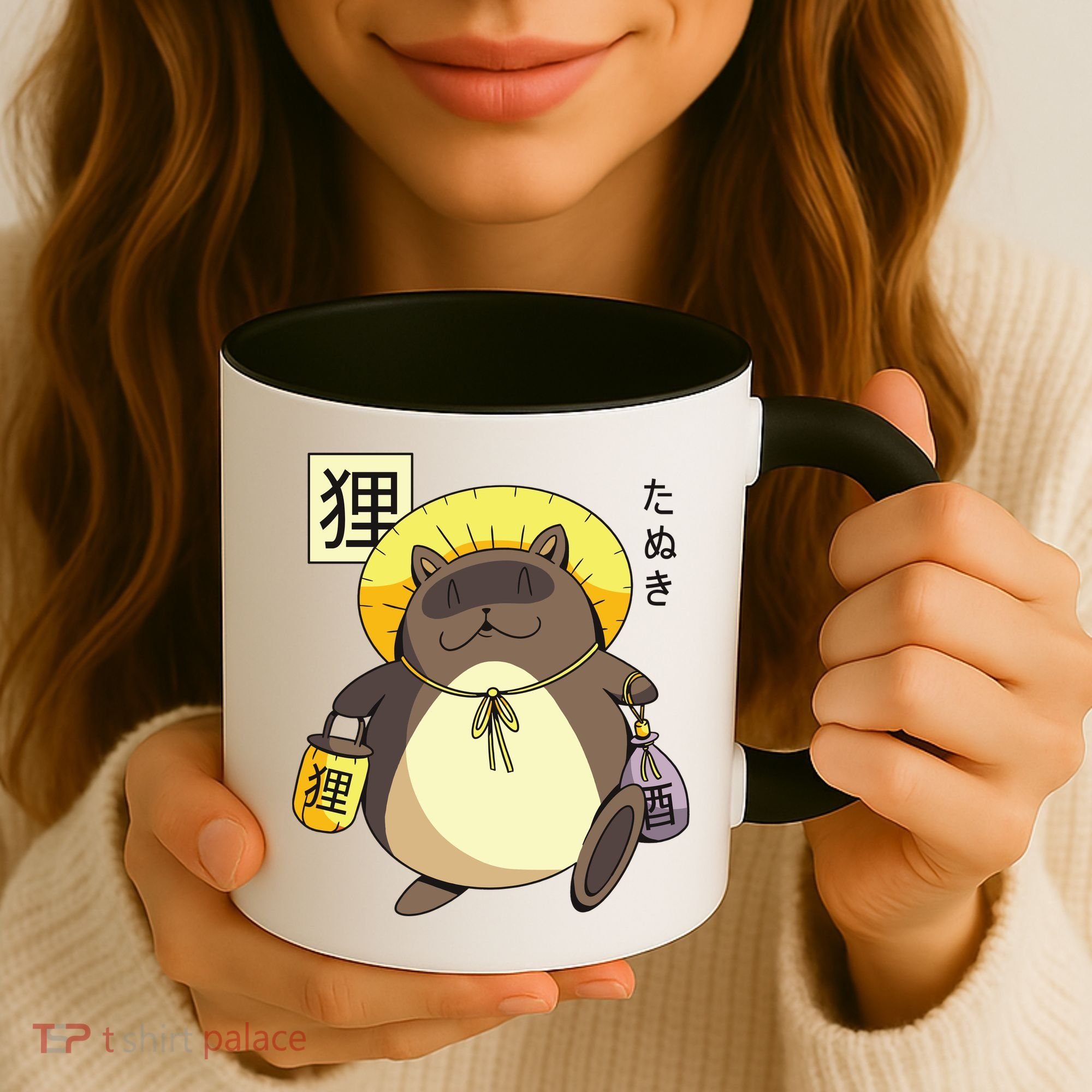 Tanuki Yokai Coffee Mug