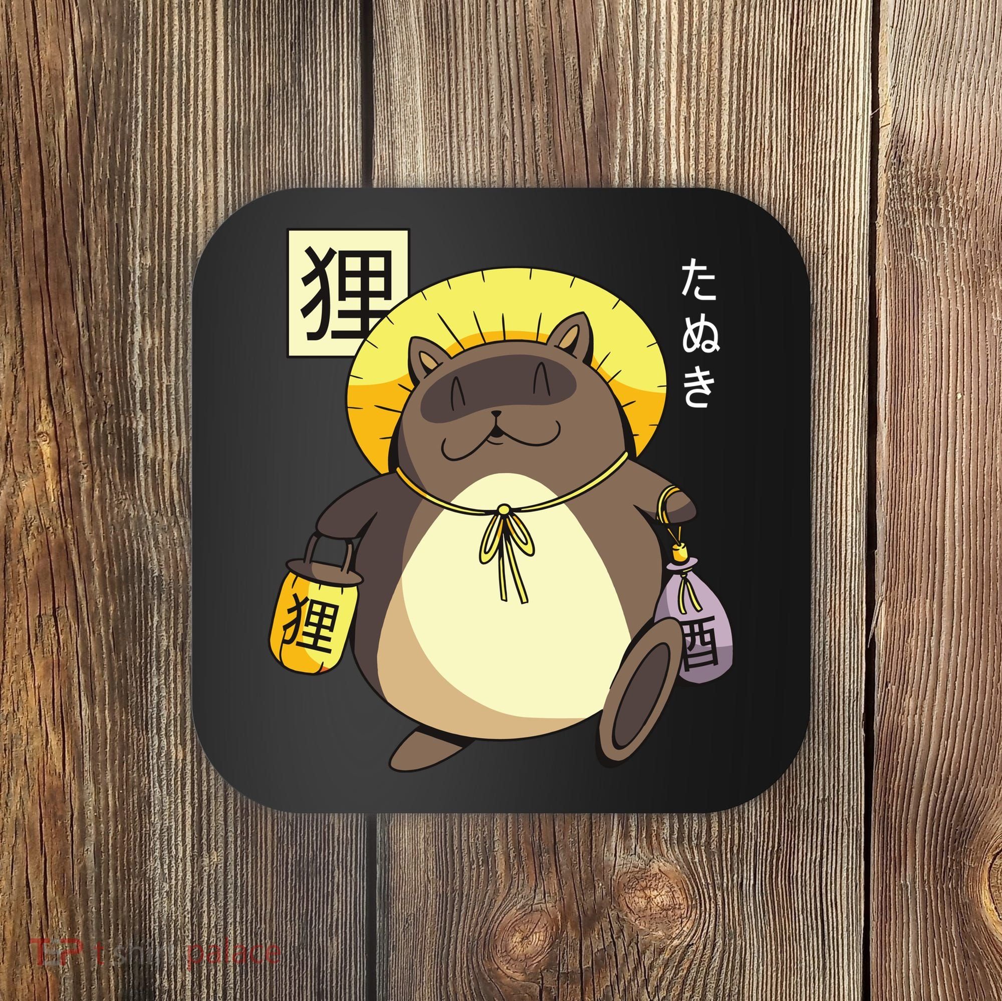 Tanuki Yokai Coaster