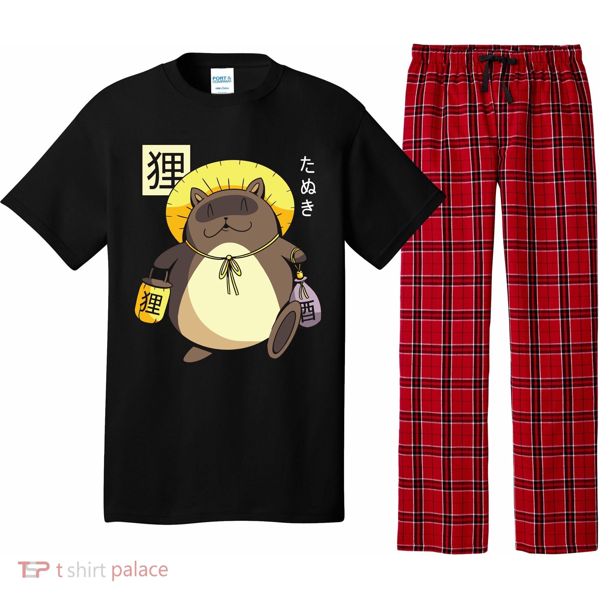 Tanuki Yokai Pajama Set