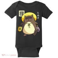 Tanuki Yokai Baby Bodysuit thumb 0