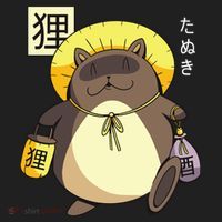 Tanuki Yokai Hat thumb 2