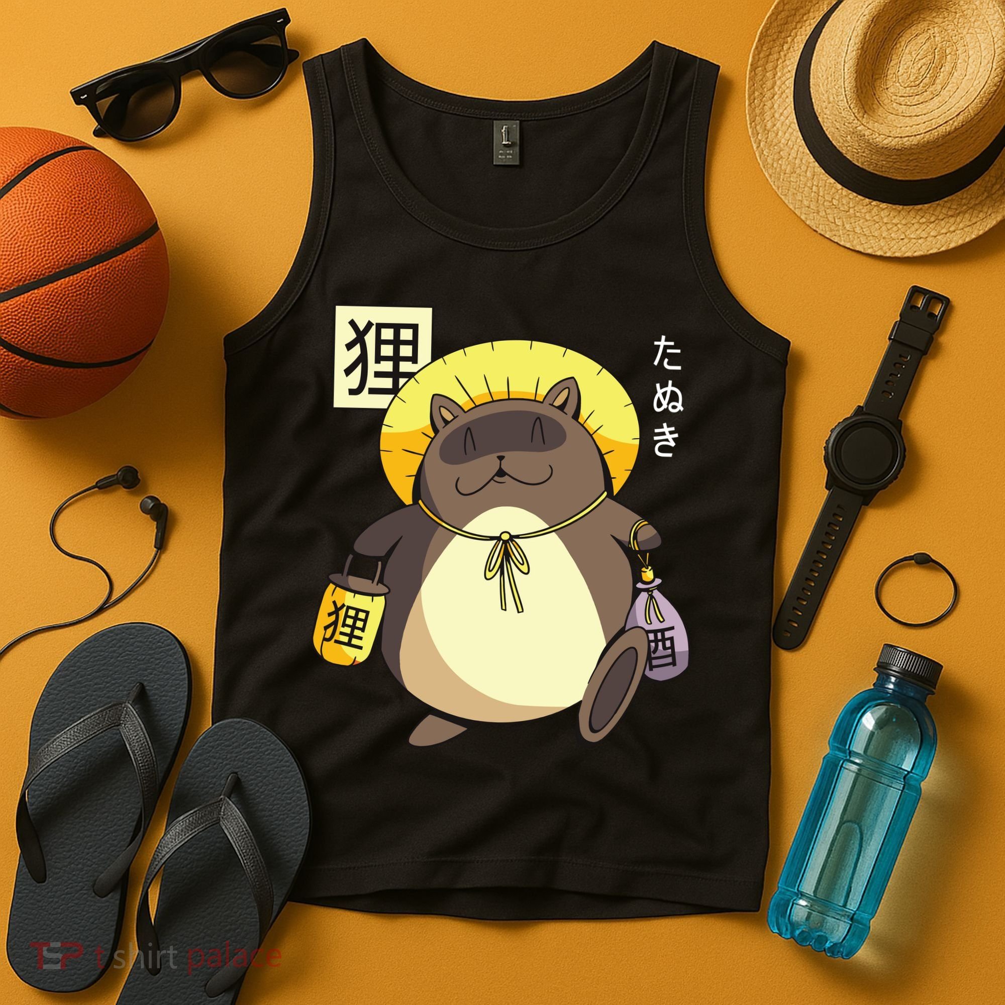 Tanuki Yokai Tank Top