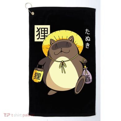 Tanuki Yokai Golf Towel