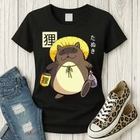 Tanuki Yokai Women's T-Shirt thumb 3