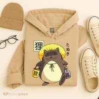 Tanuki Yokai Hoodie thumb 4