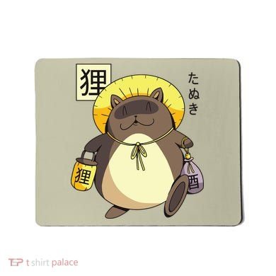Tanuki Yokai Mousepad