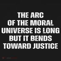 The Arc Of Moral Universe Is Long But It Bends Toward Justic Great Gift Women's Hoodie thumb 2