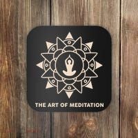 The Art Of Meditation Coaster thumb 0