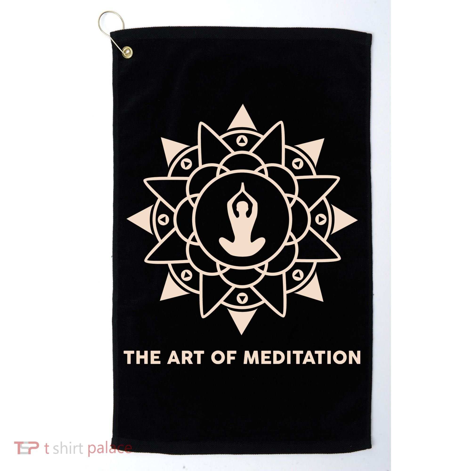 The Art Of Meditation Golf Towel