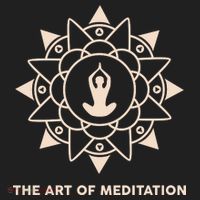 The Art Of Meditation Golf Towel thumb 3