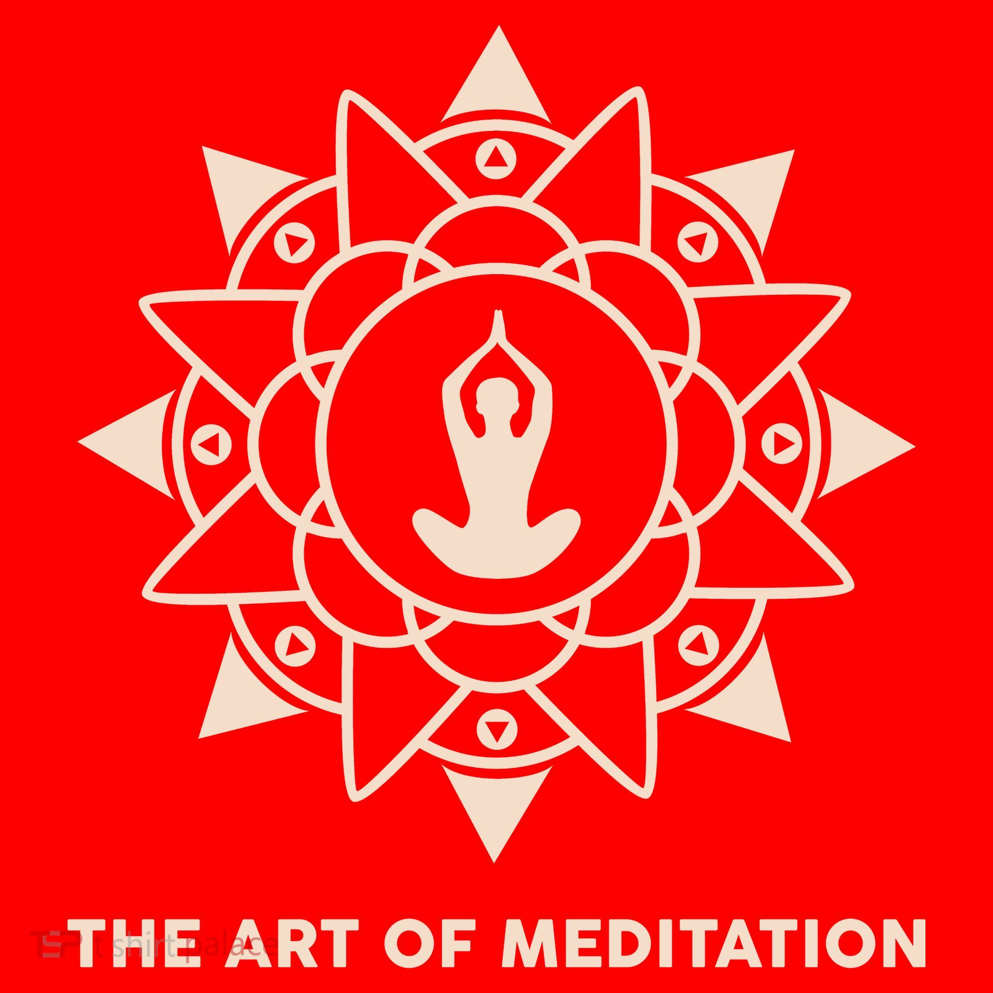 The Art Of Meditation Santa Hat