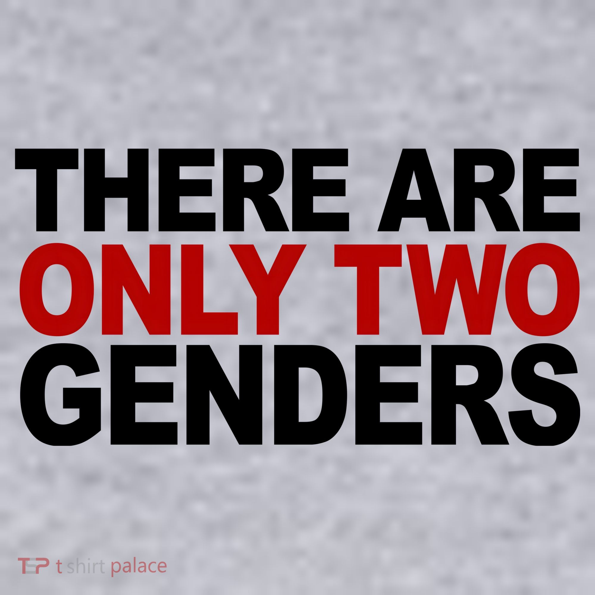 There Are Only Two Genders Women's Racerback Cropped Tank