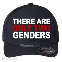 There Are Only Two Genders Flexfit Unipanel Trucker Cap thumb 0