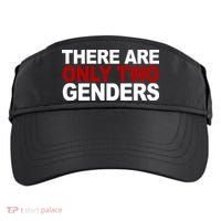 There Are Only Two Genders Adult Drive Performance Visor thumb 0