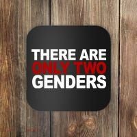 There Are Only Two Genders Coaster thumb 0