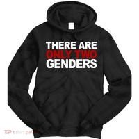 There Are Only Two Genders Tie Dye Hoodie thumb 0