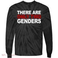 There Are Only Two Genders Tie-Dye Long Sleeve Shirt thumb 0