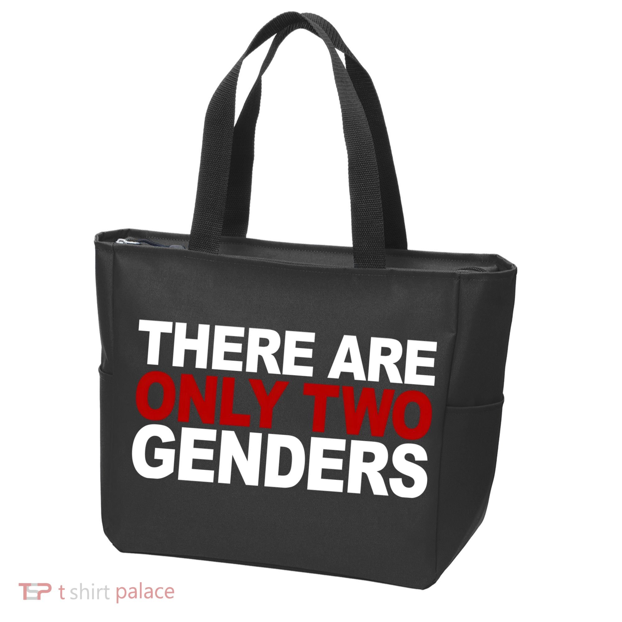 There Are Only Two Genders Tote Bag