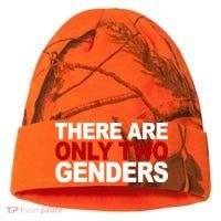 There Are Only Two Genders Kati Licensed 12" Camo Cuffed Beanie thumb 0
