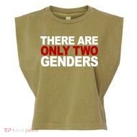 There Are Only Two Genders Garment-Dyed Women's Muscle Tee thumb 0