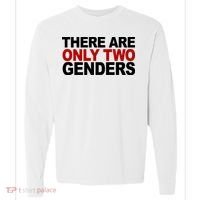 There Are Only Two Genders Comfort Colors Heavyweight Long Sleeve T-Shirt thumb 0