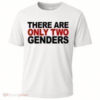 There Are Only Two Genders Cooling Performance Crew T-Shirt thumb 0