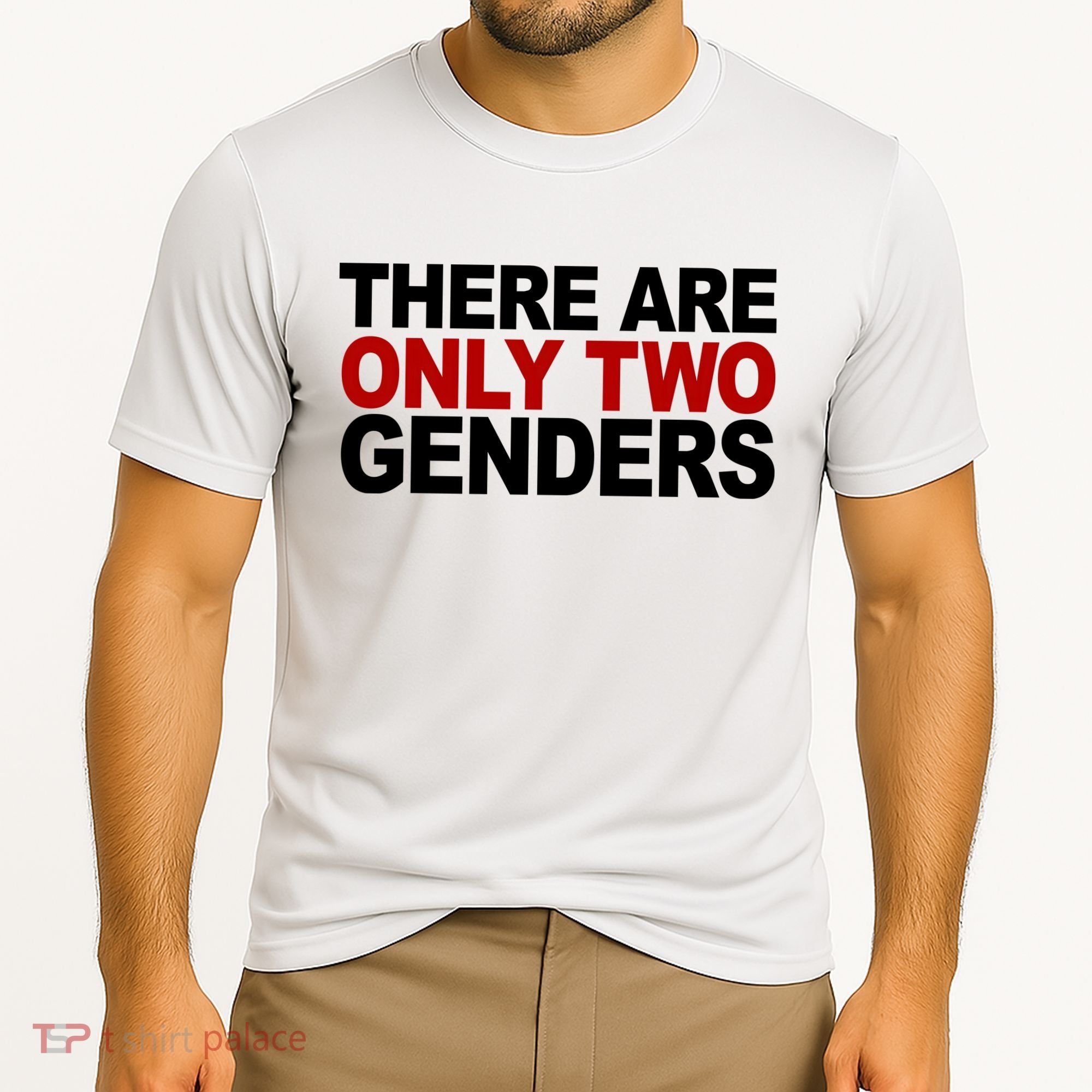There Are Only Two Genders Cooling Performance Crew T-Shirt