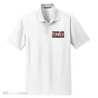 There Are Only Two Genders Dry Zone Grid Polo thumb 0