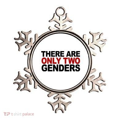There Are Only Two Genders Ornament