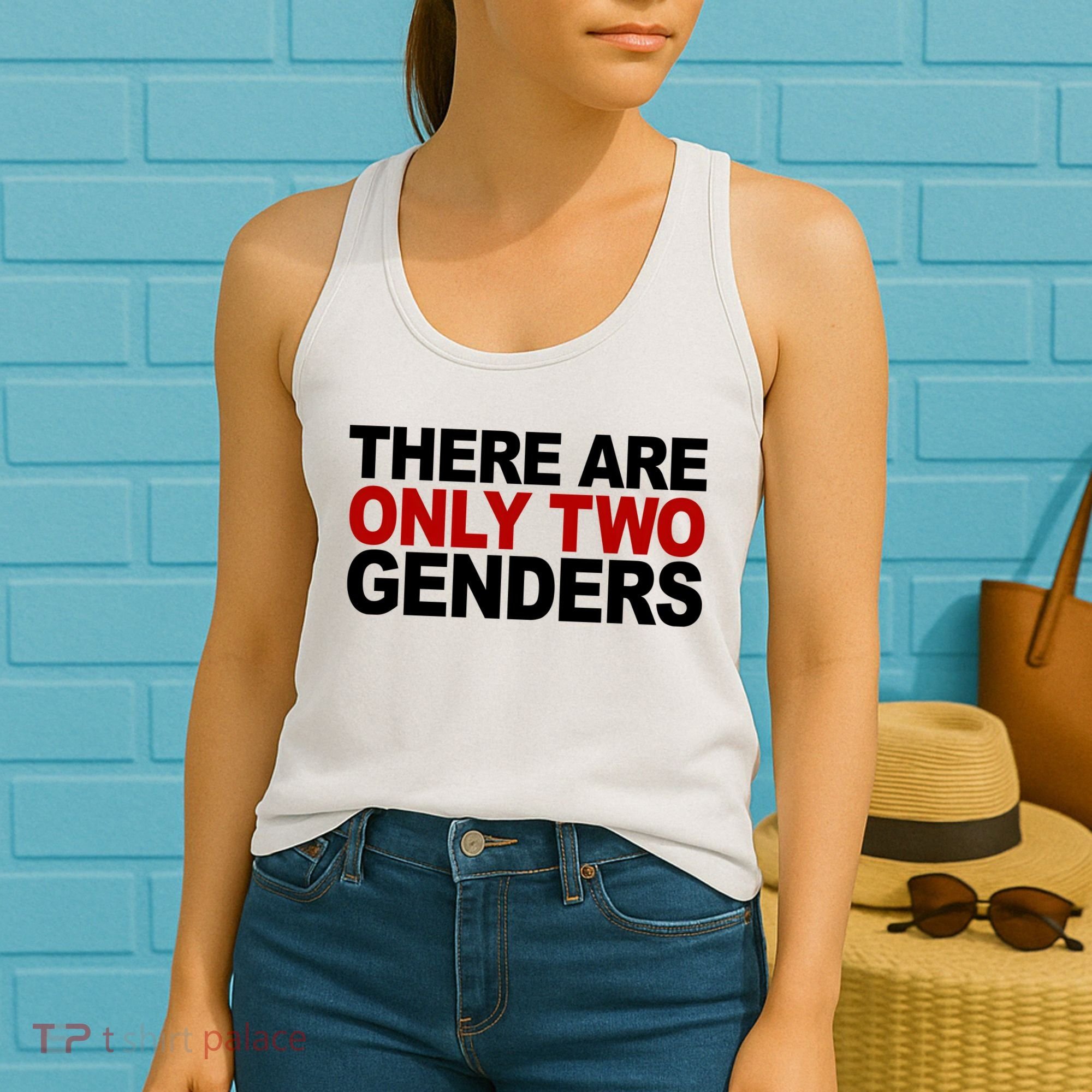 There Are Only Two Genders Women's Tank Top