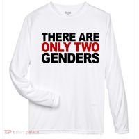 There Are Only Two Genders Zone Performance Long-Sleeve T-Shirt thumb 0