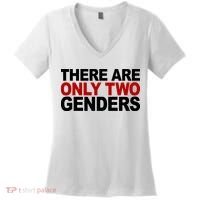 There Are Only Two Genders Women's V-Neck T-Shirt thumb 0