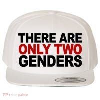There Are Only Two Genders Wool Snapback Cap thumb 0
