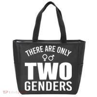 There Are Only Two Genders Gender Tote Bag thumb 0