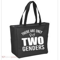 There Are Only Two Genders Gender Tote Bag thumb 2