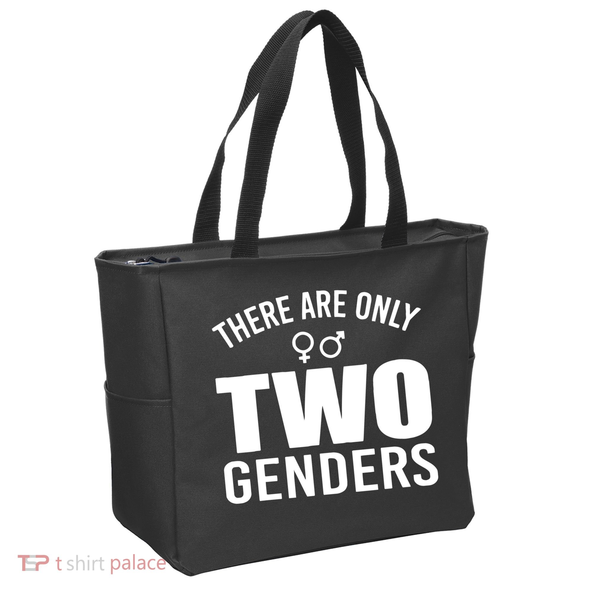 There Are Only Two Genders Gender Tote Bag