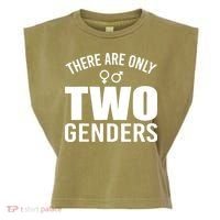 There Are Only Two Genders Gender Garment-Dyed Women's Muscle Tee thumb 0