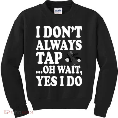 Tap Dancing  Kids Sweatshirt
