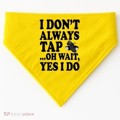 Tap Dancing  USA-Made Doggie Bandana
