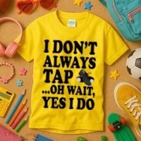 Tap Dancing  Kids T-Shirt thumb 3