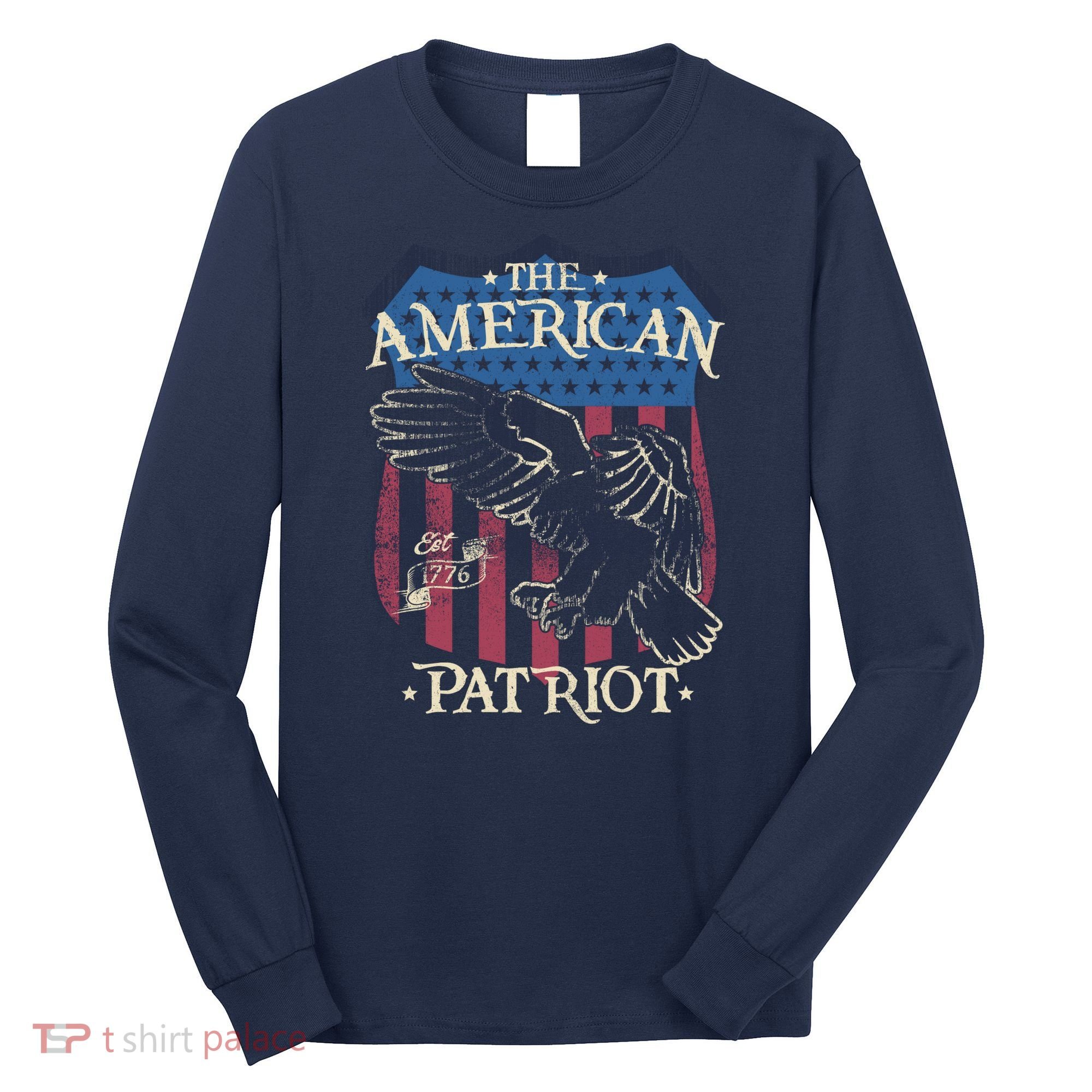 The American Patriot 1776 Long Sleeve Shirt