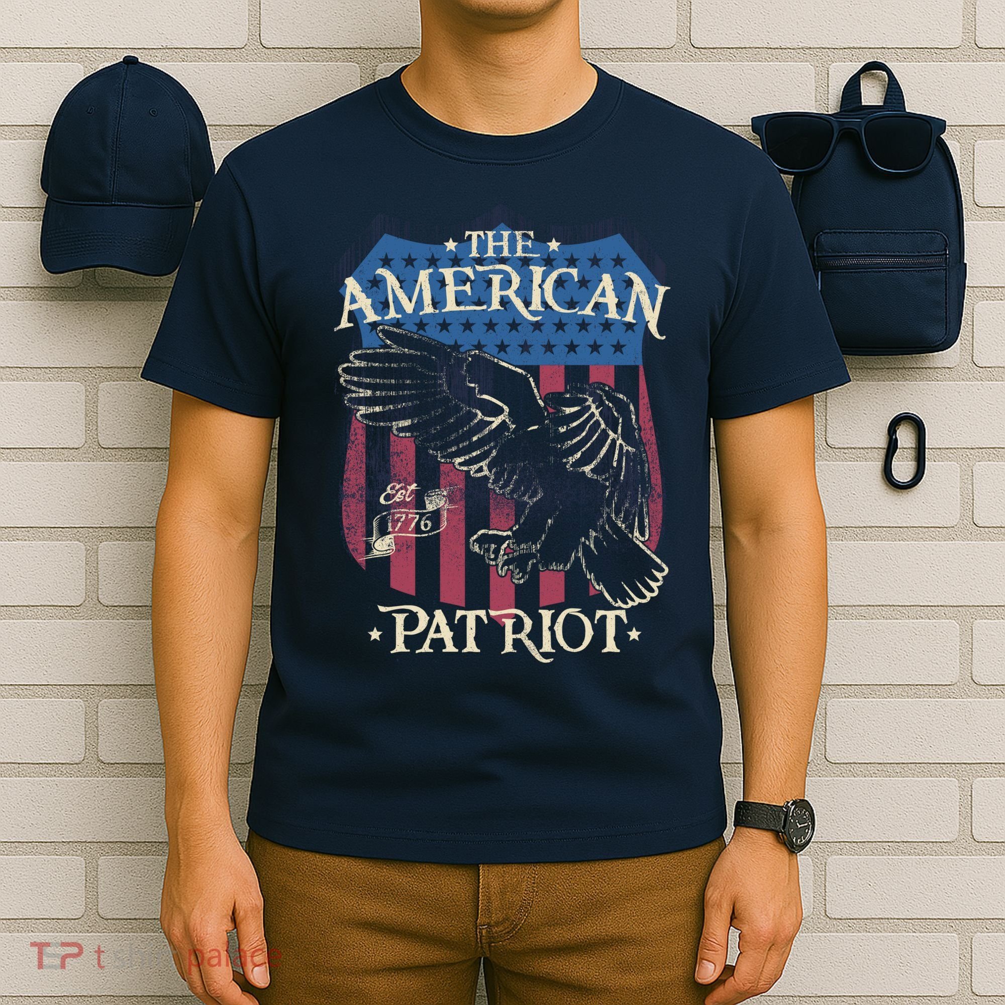 The American Patriot 1776 T-Shirt