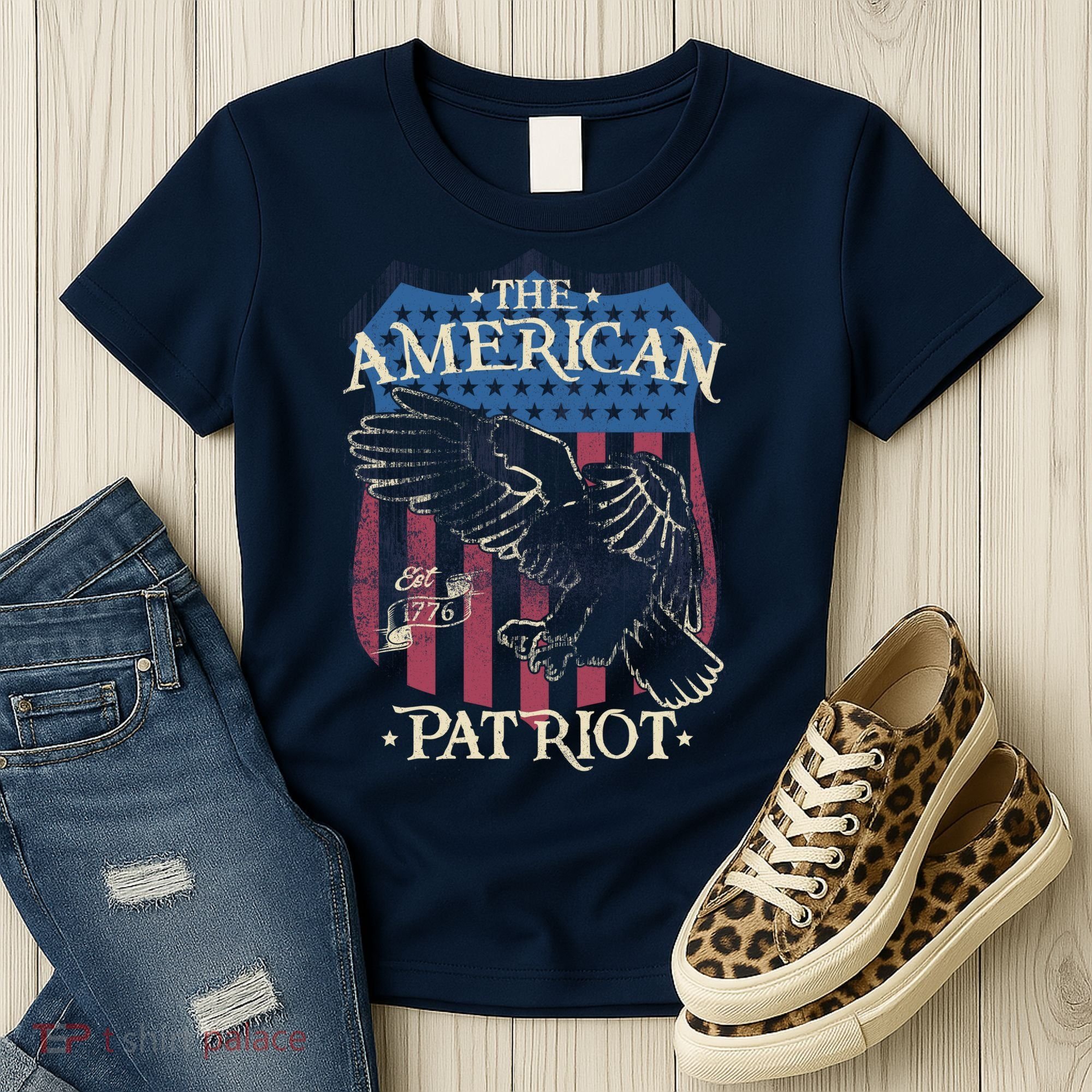 The American Patriot 1776 Women's T-Shirt