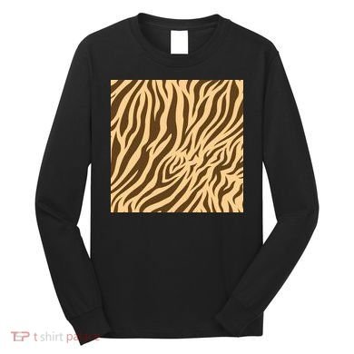 Tiger Animal Print Long Sleeve Shirt