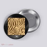 Tiger Animal Print Button thumb 0